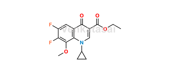 Picture of Moxifloxacin Difluoro Methoxy Ethyl Ester