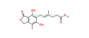 Picture of Mycophenolic Acid O-Desmethyl Methyl Ester 