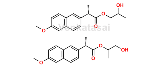 Picture of Naproxen  1,2-Propylene Glycol  Esters (Mixture of Isomers) 