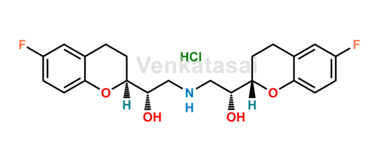 Picture of Nebivolol Impurity B (SS,RS) Hydrochloride