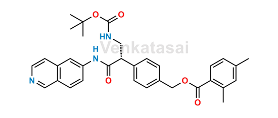 Picture of Boc Aminoisoquinoline Impurity