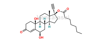 Picture of 6b-10b-dihydroxy-norethisterone enantate