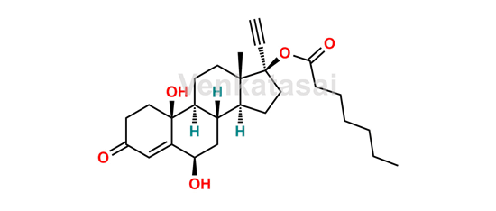 Picture of 6b-10b-dihydroxy-norethisterone enantate