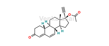 Picture of Norethindrone Acetate 6,7-Dehydro Impurity