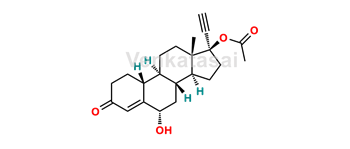 Picture of Norethindrone Acetate 6-alpha-Hydroxy Impurity