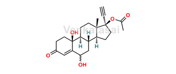 Picture of 6,10-di-Hydroxy Norethindrone Acetate