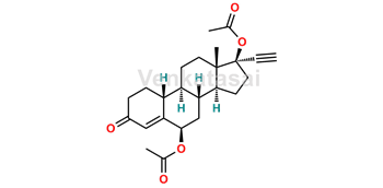 Picture of 6ß-Acetoxynorethindrone Acetate