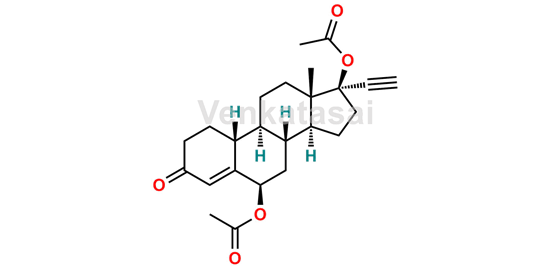 Picture of 6ß-Acetoxynorethindrone Acetate