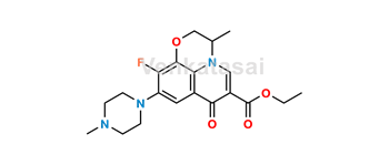 Picture of Ofloxacin EP Impurity D Ethyl Ester