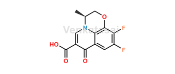 Picture of (R)-Ofloxacin Carboxylic Acid