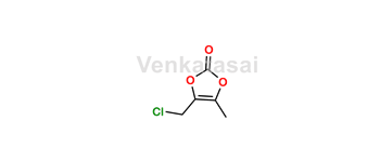 Picture of Olmesartan Medoxomil Impurity 5 (4-(Chloromethyl)-5-methyl-1,3-Dioxol-2-one)