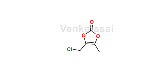 Picture of Olmesartan Medoxomil Impurity 5 (4-(Chloromethyl)-5-methyl-1,3-Dioxol-2-one)