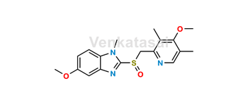 Picture of Omeprazole N-Methyl 5-Methoxy Analog