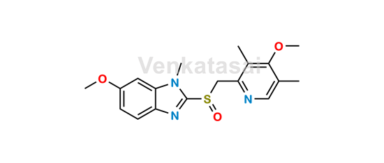 Picture of Omeprazole N-Methyl 6-Methoxy Analog