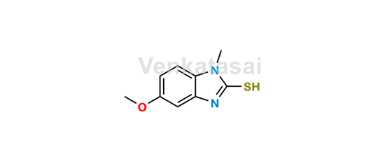 Picture of Omeprazole N1-Methyl 5-Methoxy Thiol Impurity