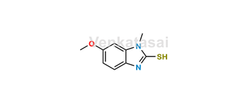 Picture of Omeprazole N1-Methyl 6-Methoxy Thiol Impurity