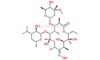 Picture of (9Z)-Erythromycin A Oxime