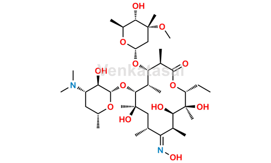 Picture of (9Z)-Erythromycin A Oxime