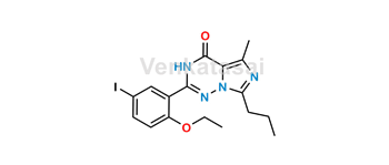 Picture of 2-(2-Ethoxy-5-iodophenyl)-5-methyl-7-propylimidazo[5,1-f][1,2,4]triazin-4(1H)-one