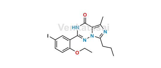 Picture of 2-(2-Ethoxy-5-iodophenyl)-5-methyl-7-propylimidazo[5,1-f][1,2,4]triazin-4(1H)-one