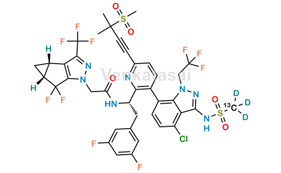 Picture of [13C,D3]-Lenacapavir