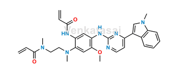 Picture of Osimertinib N- methylacrylamide impurity