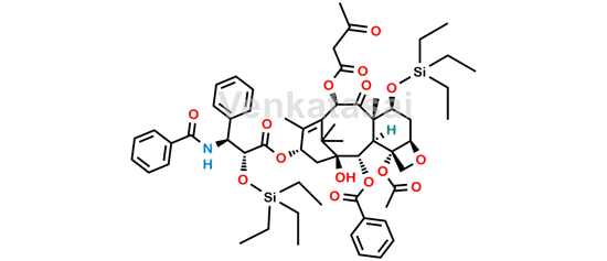 Picture of 10-Acetoacetyl 2’,7-Bis-O-(Triethylsilyl) Paclitaxel