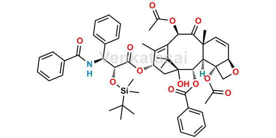 Picture of 2’-O-(tert-Butyldimethylsilyl)-6,7-dehydro Paclitaxel