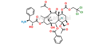 Picture of N-Debenzoyl-7-{[(2,2,2,-trichloroethyl)oxy]carbonyl} Paclitaxel