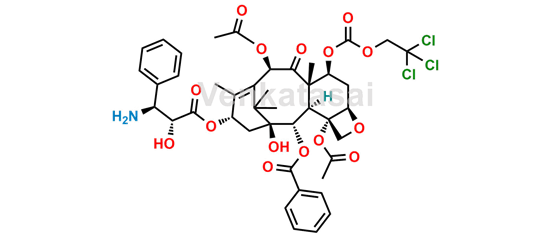 Picture of N-Debenzoyl-7-{[(2,2,2,-trichloroethyl)oxy]carbonyl} Paclitaxel