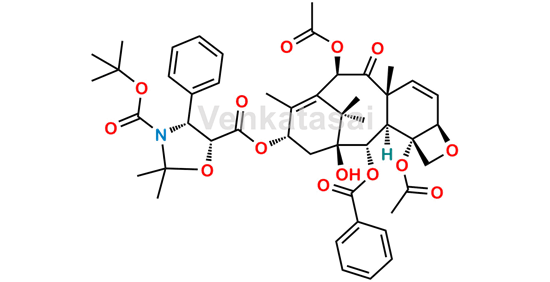 Picture of N-Desbenzoyl-N-tert-butoxycarbonyl-N,O-isopropylidene-6,7-dehydro Paclitaxel