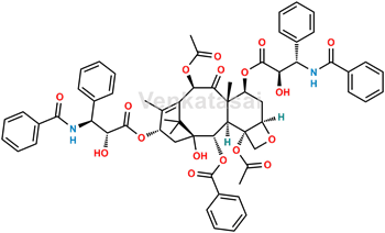 Picture of 7-13-bissidechain 10-Acetyl paclitaxel 