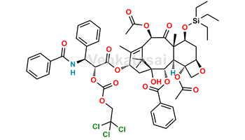 Picture of 2’-O-{[(2,2,2,-Trichloroethyl)oxy]carbonyl-7-O-(triethylsilyl) Paclitaxel