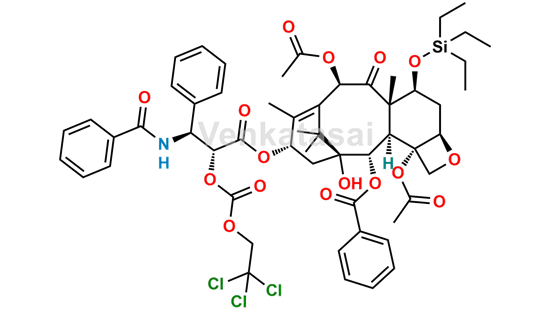 Picture of 2’-O-{[(2,2,2,-Trichloroethyl)oxy]carbonyl-7-O-(triethylsilyl) Paclitaxel