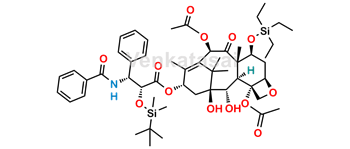 Picture of 7-O-(Triethylsilyl)-2’-O-tert-butyl(dimethyl)silyl-2-debenzoyl Paclitaxel