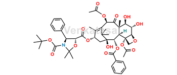 Picture of 13-{[(3-t-Boc)-2,2-dimethyl-4S-phenyl-1,3-oxazolidin-5R-yl]formyl}-6α,7β-dihydroxy Baccatin III