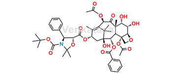 Picture of 13-{[(3-t-Boc)-2,2-dimethyl-4S-phenyl-1,3-oxazolidin-5R-yl]formyl}-6α,7α-dihydroxy Baccatin III