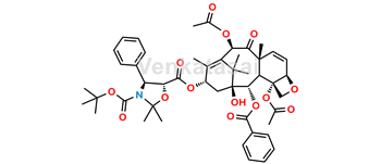 Picture of 13-{[(3-t-Boc)-2,2-dimethyl-4S-phenyl-1,3-oxazolidin-5R-yl]formyl} Δ6,7-Baccatin III