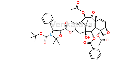 Picture of 13-{[(3-t-Boc)-2,2-dimethyl-4S-phenyl-1,3-oxazolidin-5R-yl]formyl} Δ6,7-Baccatin III