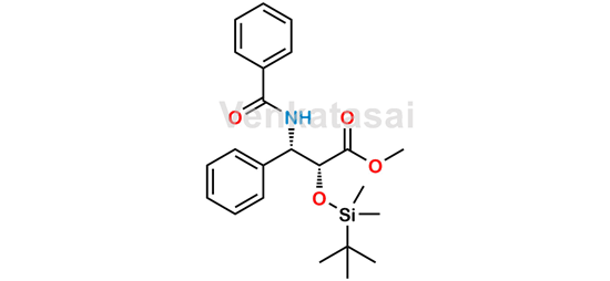 Picture of 2-O-tert-Butyl(dimethyl)silyl-(2R,3S)-benzoyl-3-phenylisoserine Methyl Ester