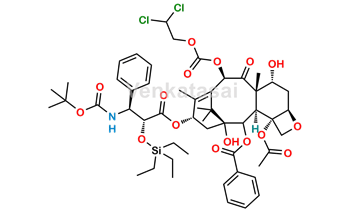 Picture of 10-(O-2,2-Dichloroethoxycarbonyl) 13-(3-O-TES) 7-Epi Docetaxel