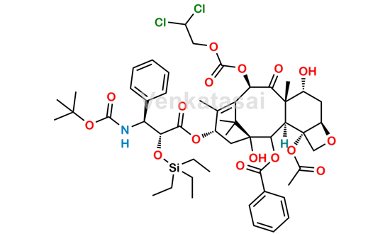 Picture of 10-(O-2,2-Dichloroethoxycarbonyl) 13-(3-O-TES) 7-Epi Docetaxel