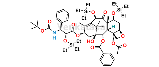 Picture of Docetaxel 2’,7,10-Tris(triethylsilyl) Ether