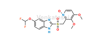 Picture of Pantoprazole Sulfone N-Oxide 