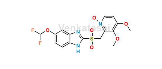 Picture of Pantoprazole Sulfone N-Oxide 