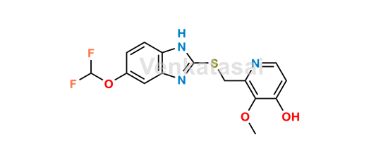 Picture of 4'-O-Demethyl Pantoprazole Sulfide