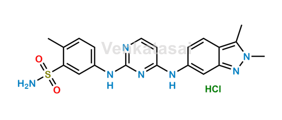 Picture of Pazopanib Desmethyl Impurity