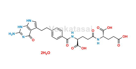 Picture of Pemetrexed EP Impurity D Dihydrate 