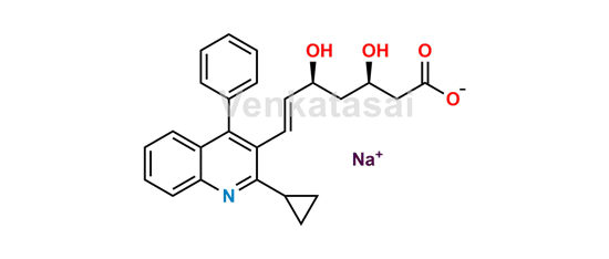 Picture of Pitavastatin Sodium Desfluoro Impurity