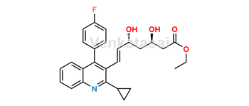 Picture of Pitavastatin (3R,5R)-Isomer Ethyl Ester